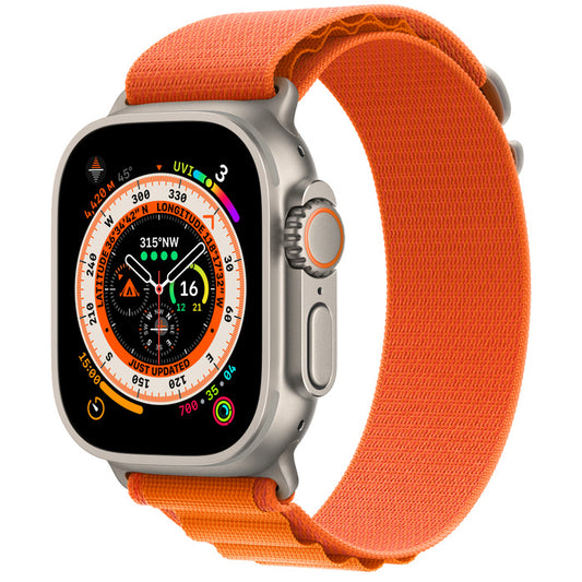 Apple Watch Ultra 49mm (Orange Alpine Loop)